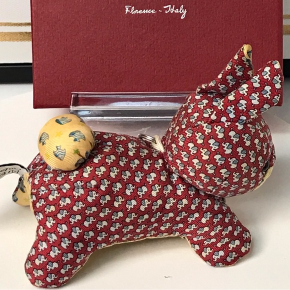 Salvatore Ferragamo Silk Plush Charm ππ°π - Picture 10 of 17